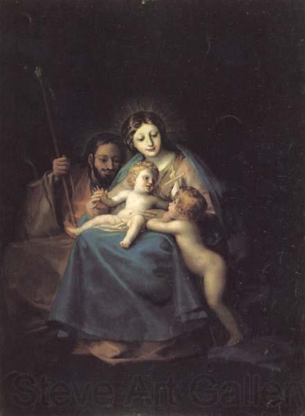 Francisco de goya y Lucientes The Holy Family Norge oil painting art